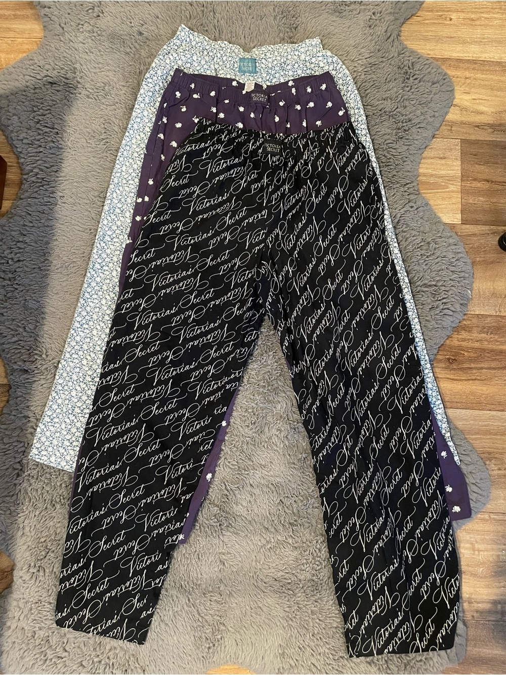 Victoria's Secret 100% Cotton Pajama Pant Bundle